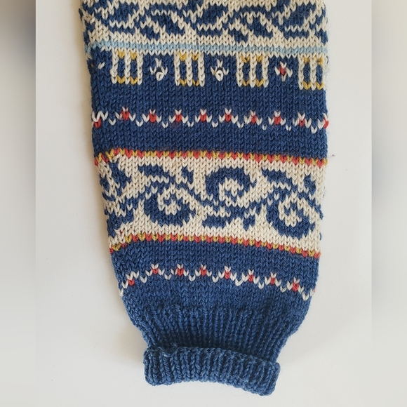 Norway Design Hand-Knitted Colourfast Sweater Vintage - Picture 5 of 7